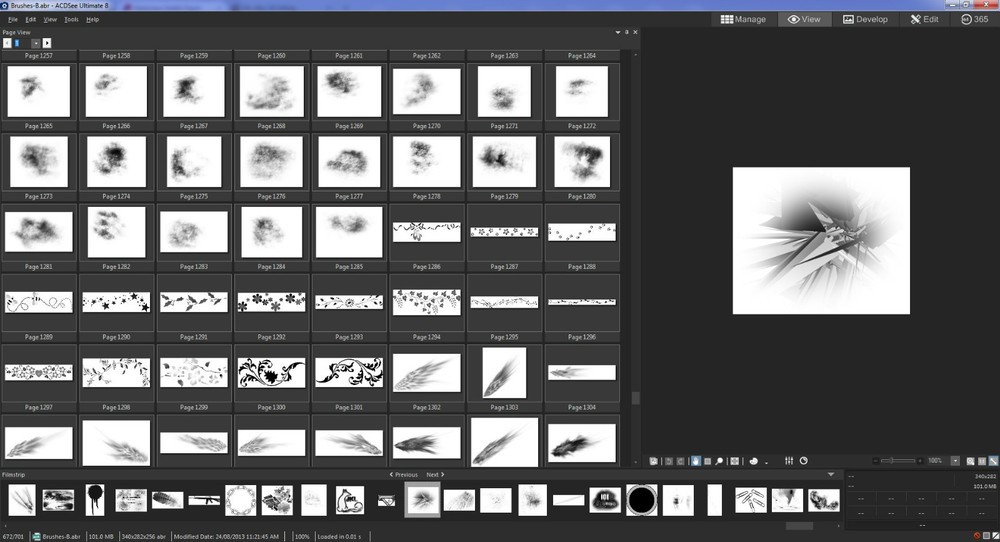 700+ Various Photoshop Brushes