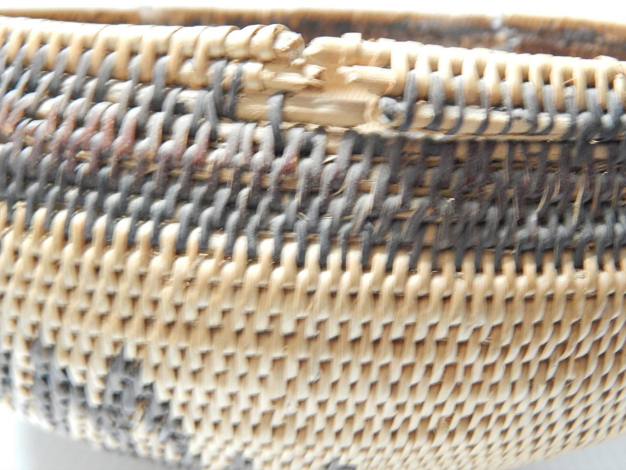 ANTIQUE HISTORIC 19th C. LARGE WASHOE CALIFORNIA INDIAN BASKET STORAGE BOWL b