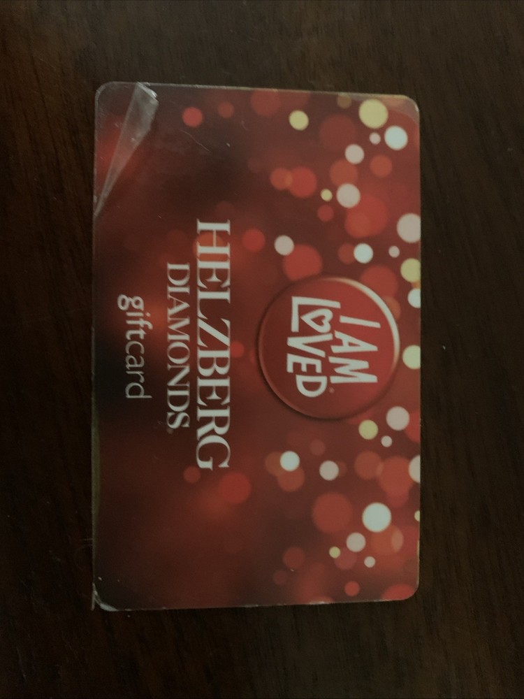 Helzberg diamonds gift card