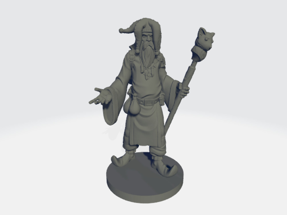 Wizard's Academy Smiley the Human Wizard