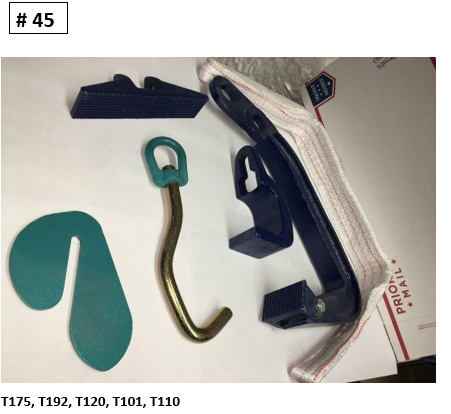 SET#45 AUTO BODY FRAME MACHINE JUMBO DEEP HOOK SET TOOL COMBO DEAL