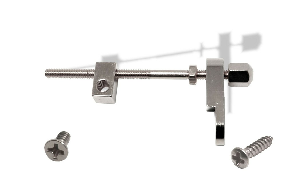 Pickguard Bracket Archtop Side Mount Chrome 086030CH