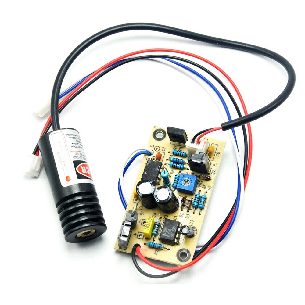 1pc 100mW 650nm Red Focus Dot Laser Diode Module 5V Driver TTL Modulation