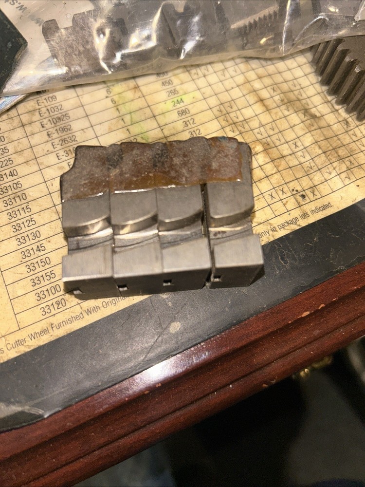 Threading Die Set Milled Chaser 3/4-10