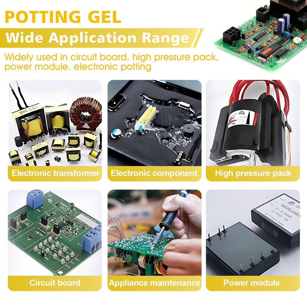 WANJAO Yellow Conformal Coating for Electronics, Electrical Potting