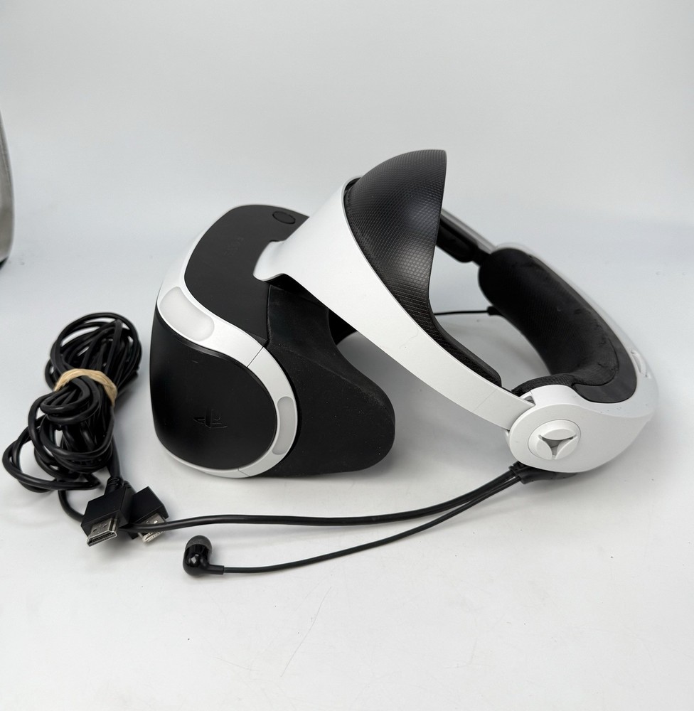 Sony Playstation VR PS4 Virtual Reality Headset Only, Untested (B-595)