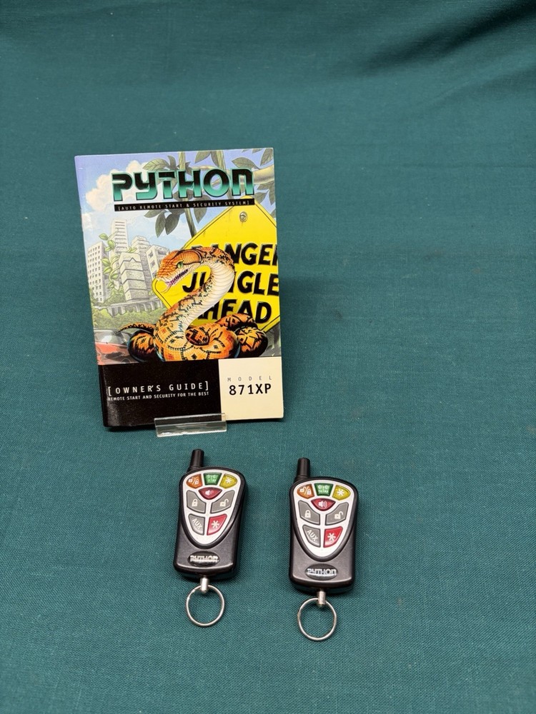 Python 871XP Auto Remote Start & Security System Replacement Clickers/Remotes