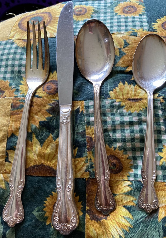 DAYBREAK ELEGANT LADY Rogers Intl Silver One PLACE SETTING