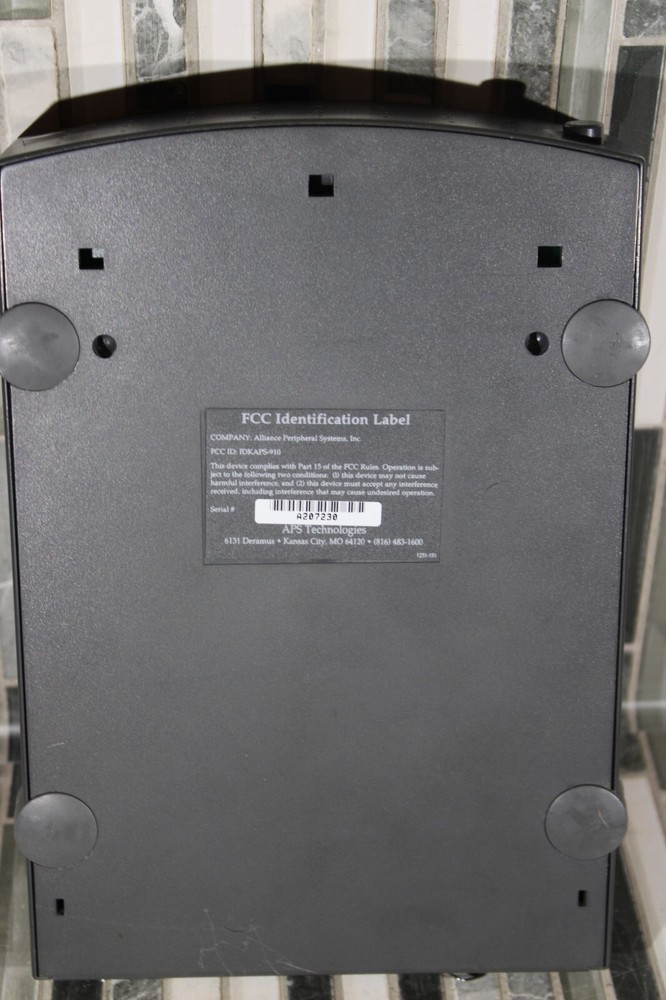 Alliance Peripheral Systems IDKAPS-910 External Parallel Port Drive