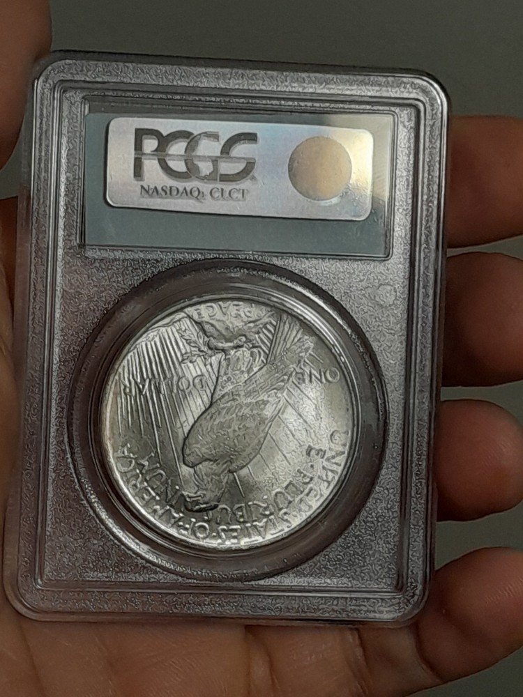 1922 Peace Silver Dollar MS64 PCGS
