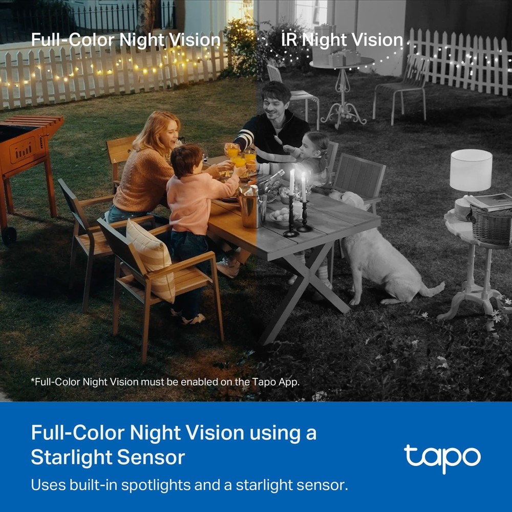 4K Outdoor Wireless Security Camera - Solar Charging, 360° Motion Tracking,