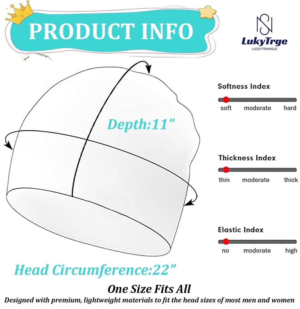 EMF Protection Beanie Hat - Unisex Faraday Cap for Microwave Blocking