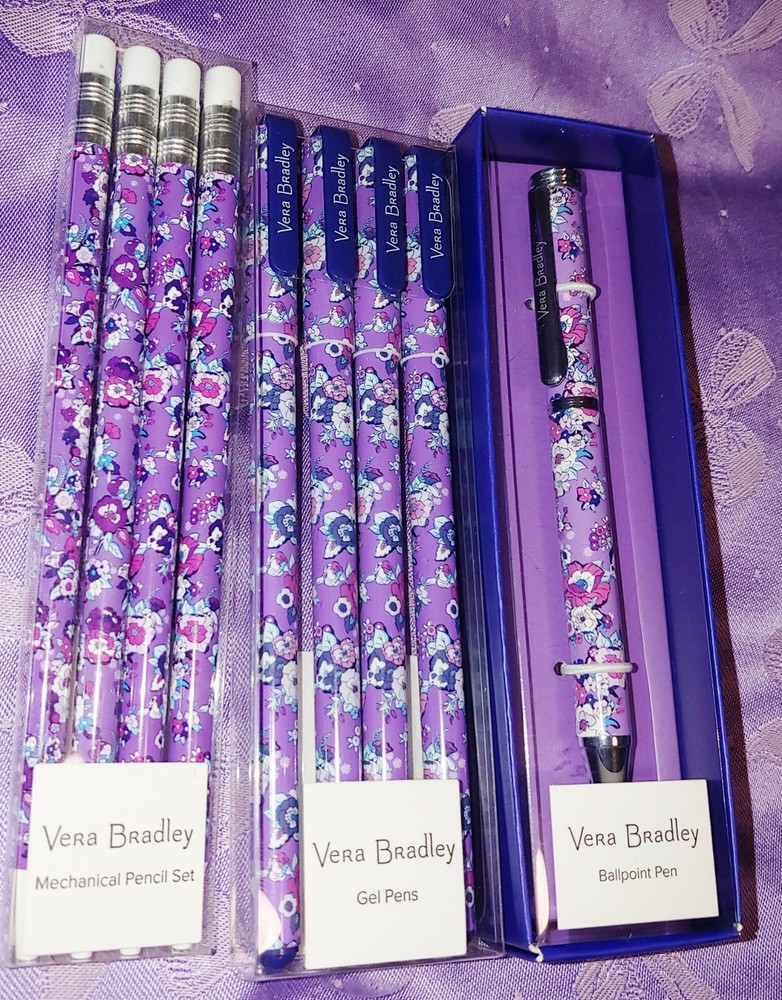 NWT VERA BRADLEY REVERSIBLE NOTEBOOK ROMANTIC GEO