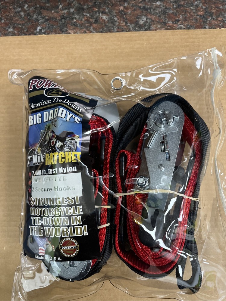 Powertye Mfg Big Daddy Ratchet Tie-Down - 2"
