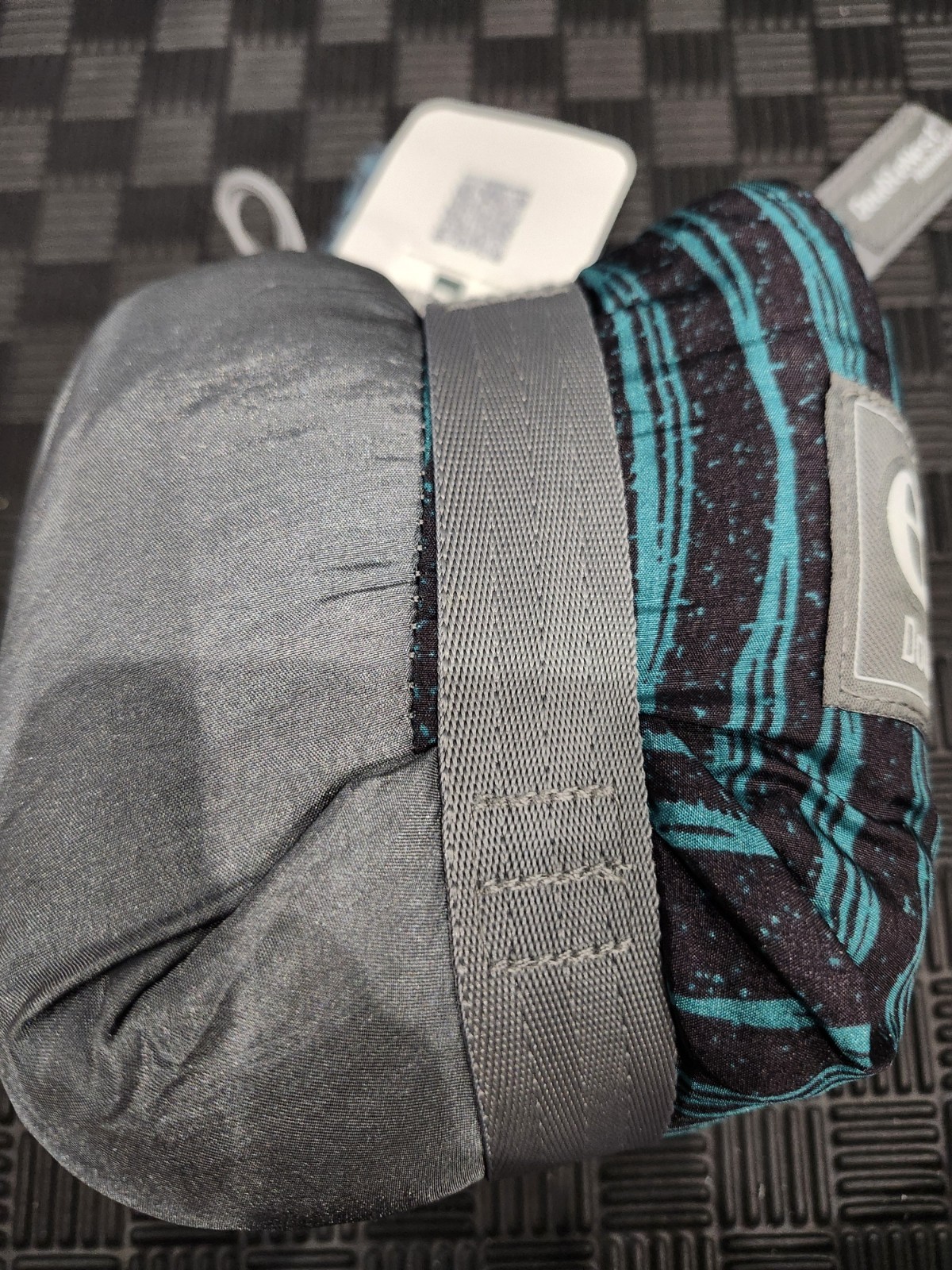 Awesome brand new ENO - Hammock - DoubleNest® Mountains to Sea/Grey - ENO-DNP340