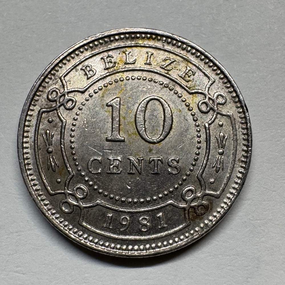 1981 Belize 10 Cents - Coin #C-090