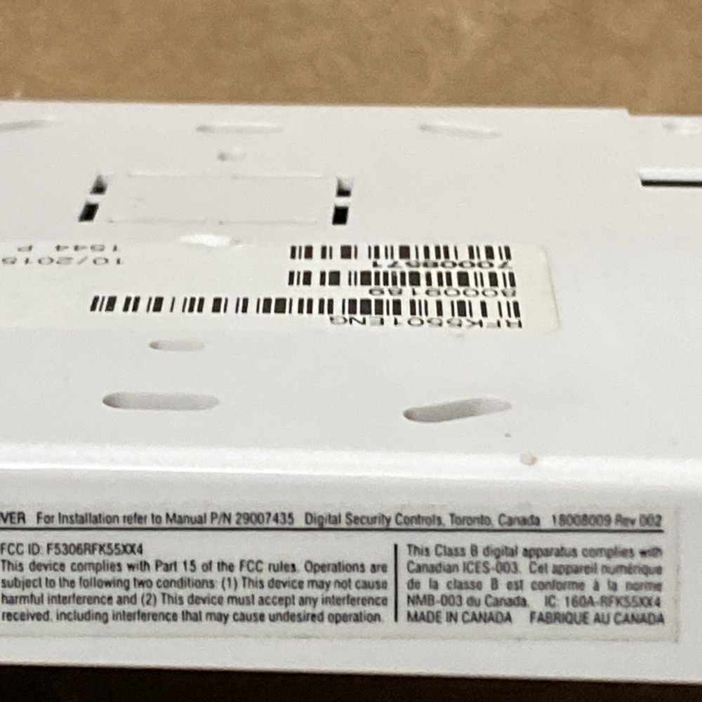 DSC RFK5501ENG PowerSeries Keypad