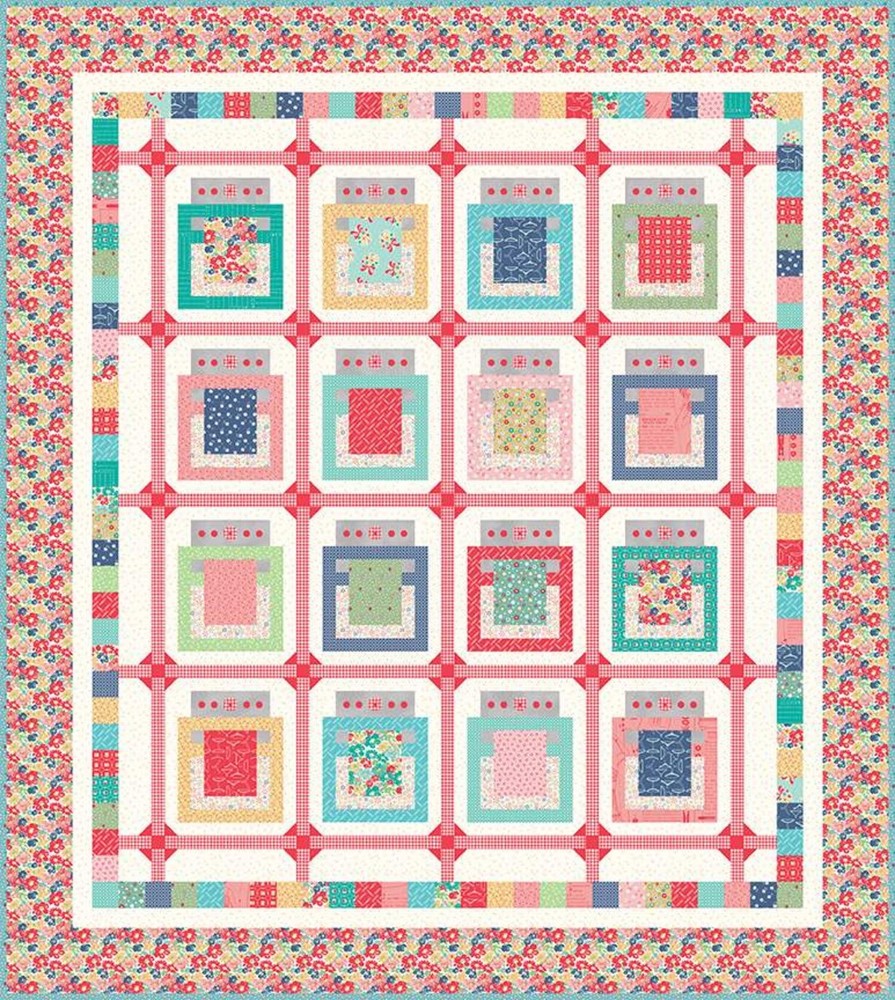 BAKED WITH LOVE Layer Cake Pattern