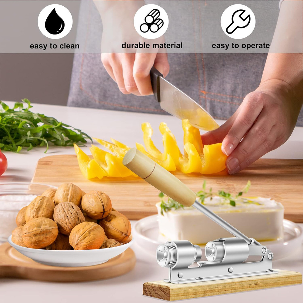 Nutcrackers for Nuts Nut Crackers for Pecans Heavy Duty Nut Cracking Tools...