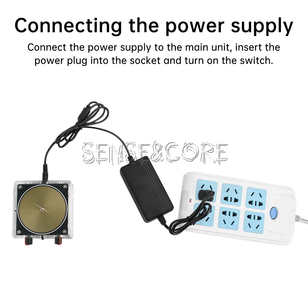 Bluetooth Music Tesla Coil Plasma Loudspeaker Touchable Artificial Lightning DIY