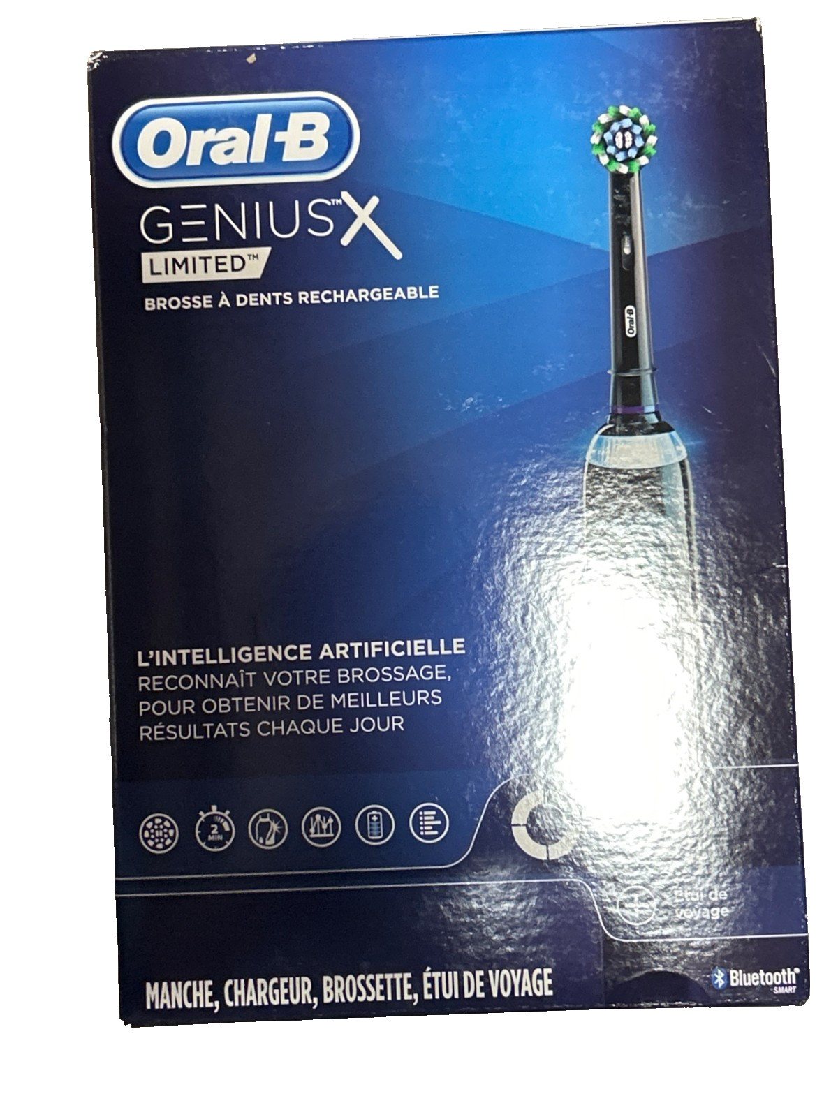 Oral-B Genius X Limited Rechargeable Toothbrush w/ Travel Case NEW