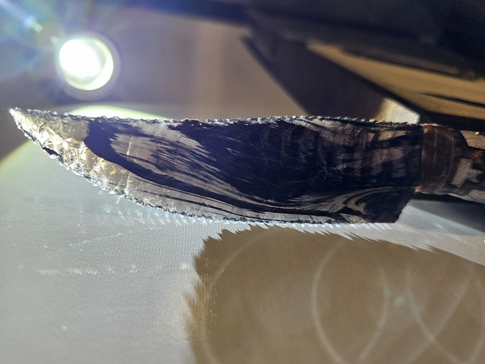 3 Piece Obsidian Knife Collection with Display Box