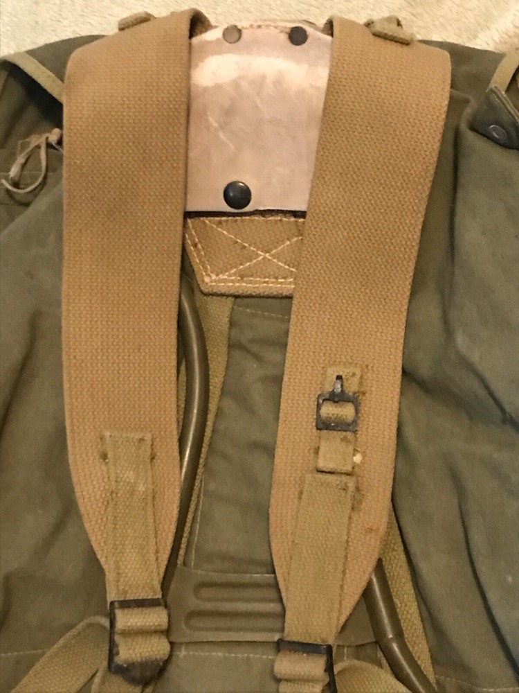 ORIGINAL WWII US ARMY M1942 10TH MOUNTAIN RUCKSACK FIELD BACKPACK MEESE INC 1943