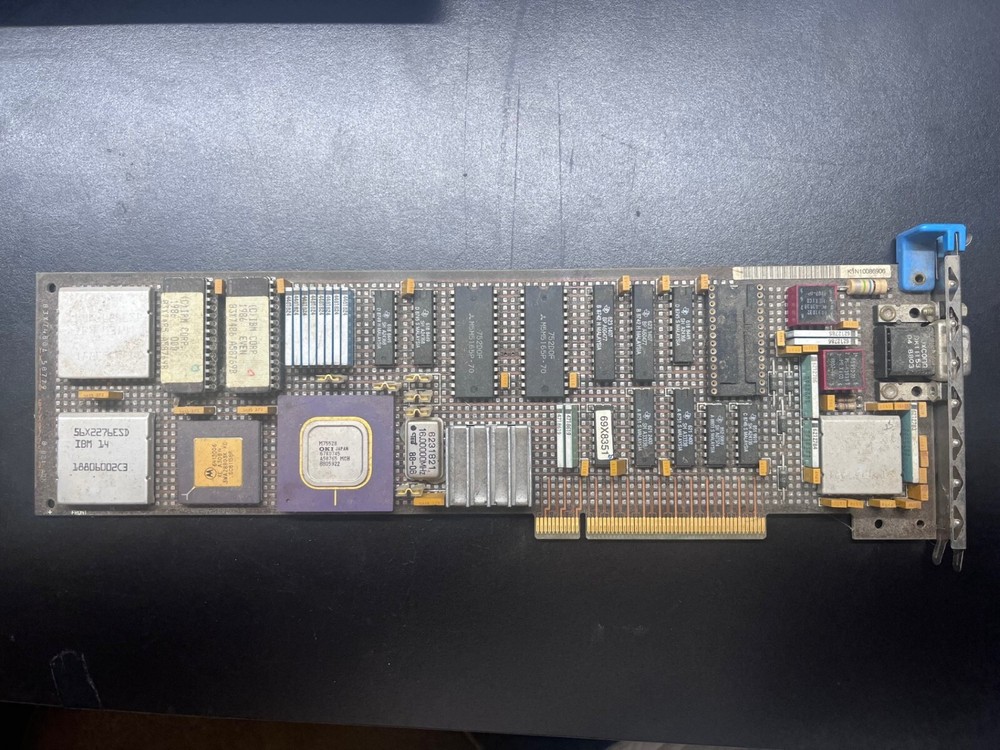 Vintage IBM MCA Micro Channel Networking Card Untested Unknown Card