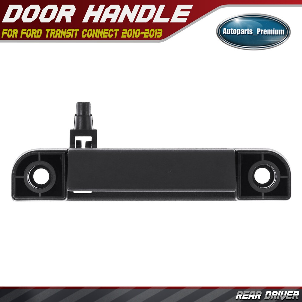 Rear Left Driver Black Interior Door Handle for Ford Transit Connect 2010-2013