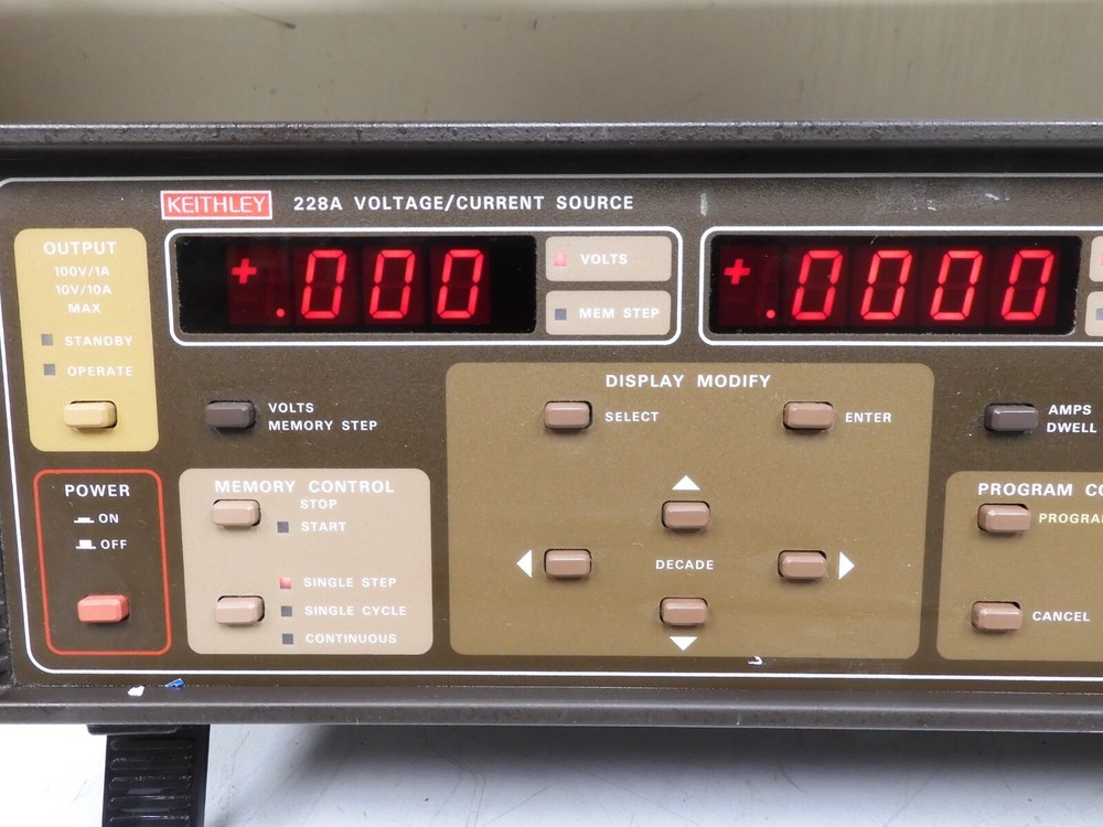 Keithley 228 Programmable Voltage Current Source - PD10