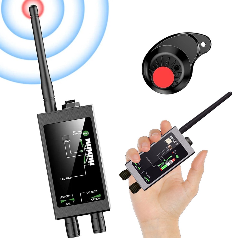 Anti Spy Hidden Camera Detector M8000 Bug Detector Hidden Device Detector