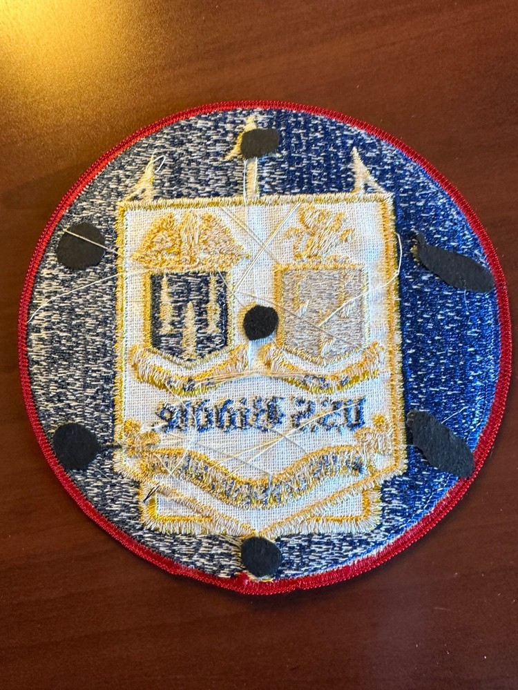 Vintage US Navy USS Biddle DLG-34 Ship Patch 2