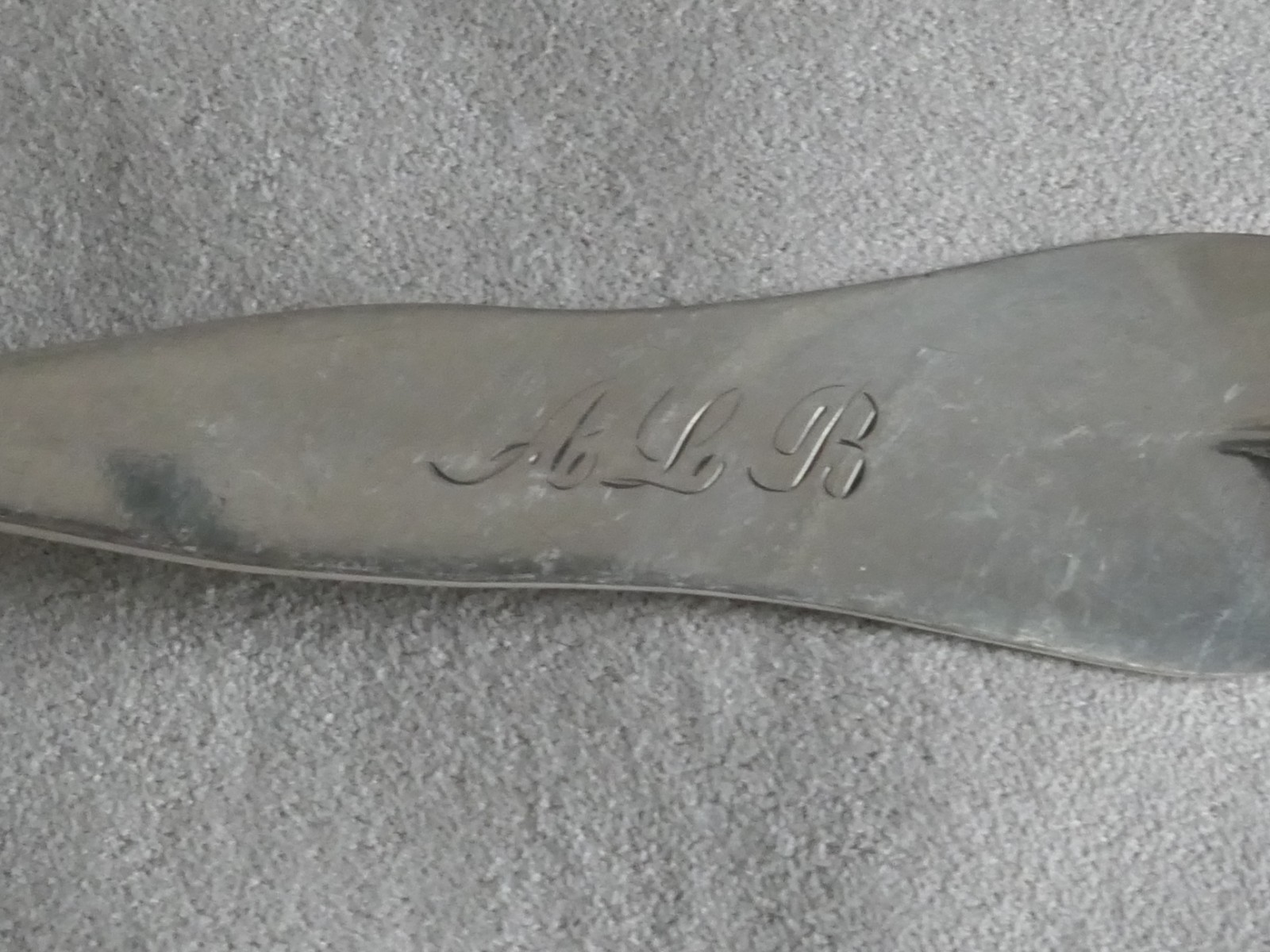American Coin Silver Spoon C.T. RIDGWAY Nashua NH 8” : 26.6g