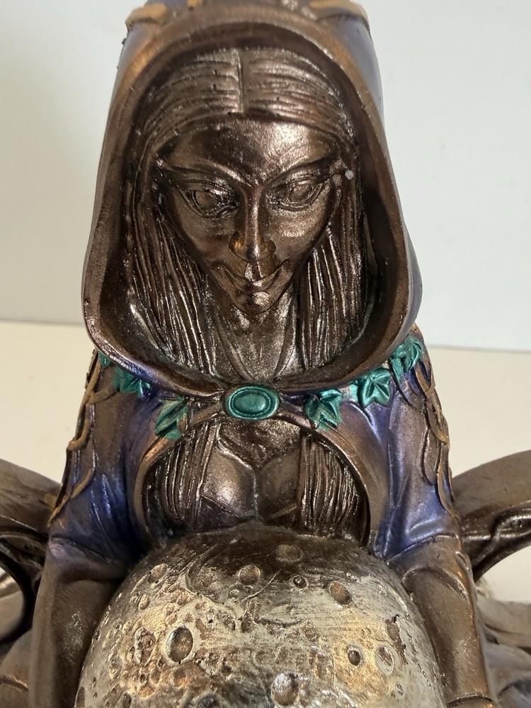 Triple Moon Goddess Statue
