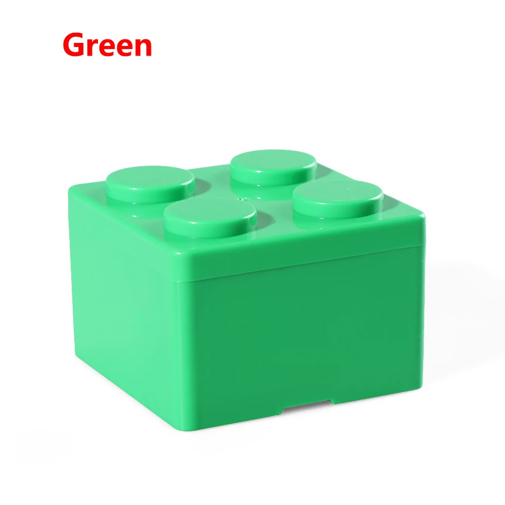 New Creative Storage Box Building Block Shapes Plastic Saving Space Box Superimp