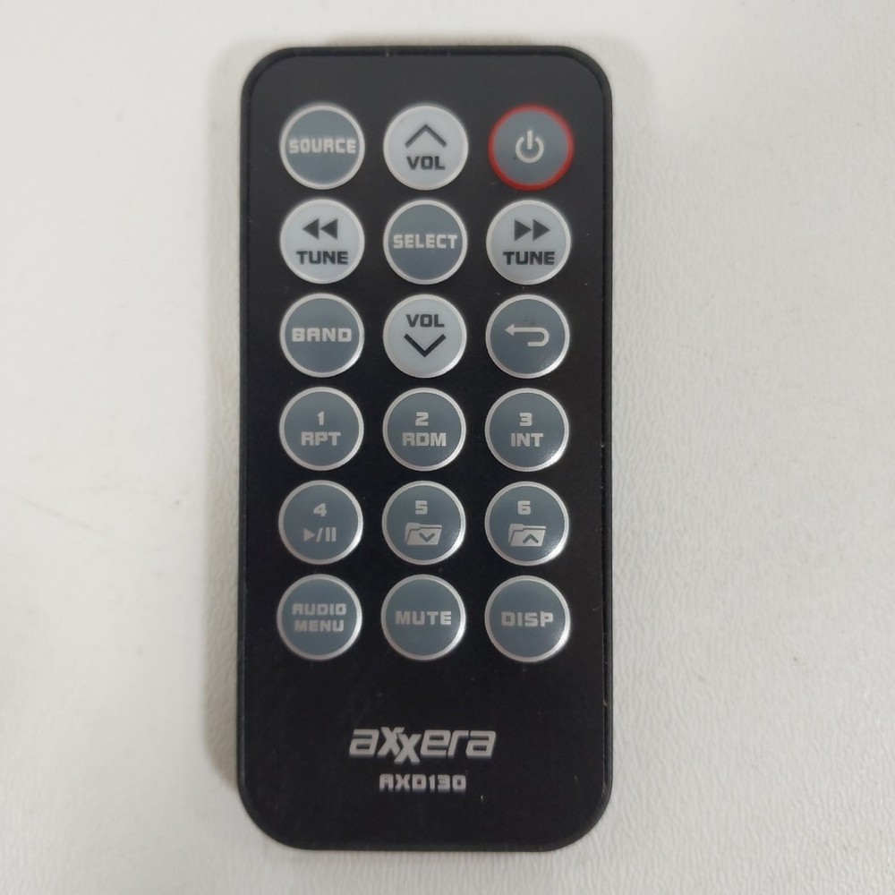 Original Axxera AXD130 Remote Control