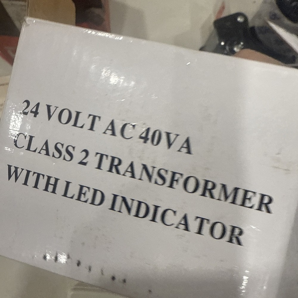 MG Electronics 24VAC Plug In Class 2 Transformer - Model #MGT2440