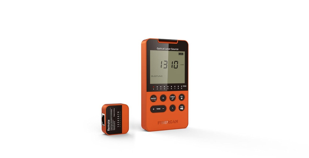 Optical Laser Source 4 Wavelength Portable Optical Cable Tester Ultra-Thin Desig