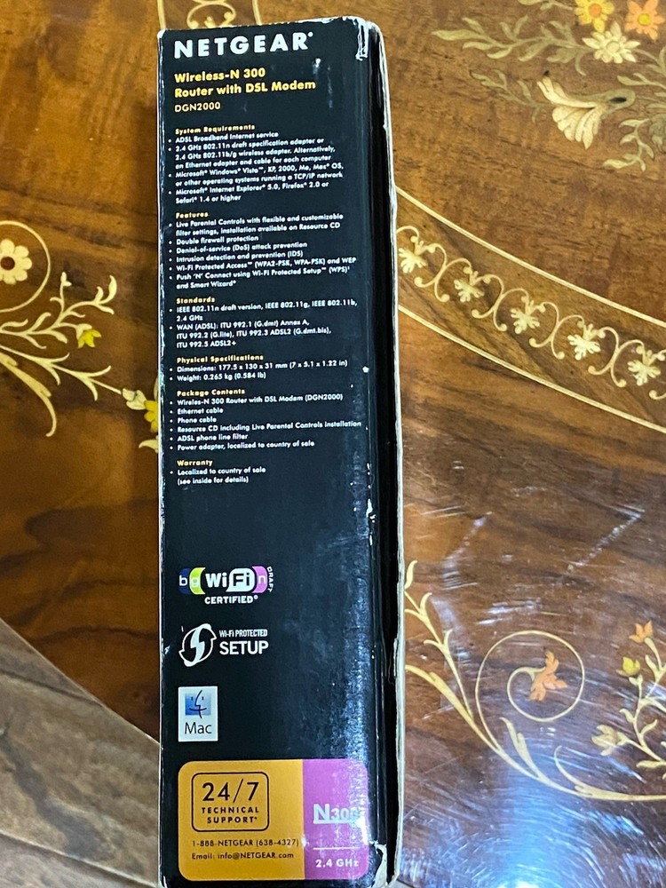 NETGEAR N300 Wireless ADSL2+ Modem Router
