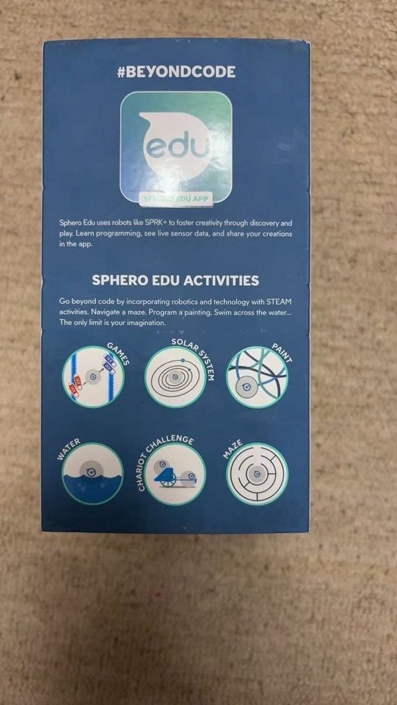 New Sealed Sphero edu SPRK+ Programmable Robot Ball K001-ROW Coding STEM