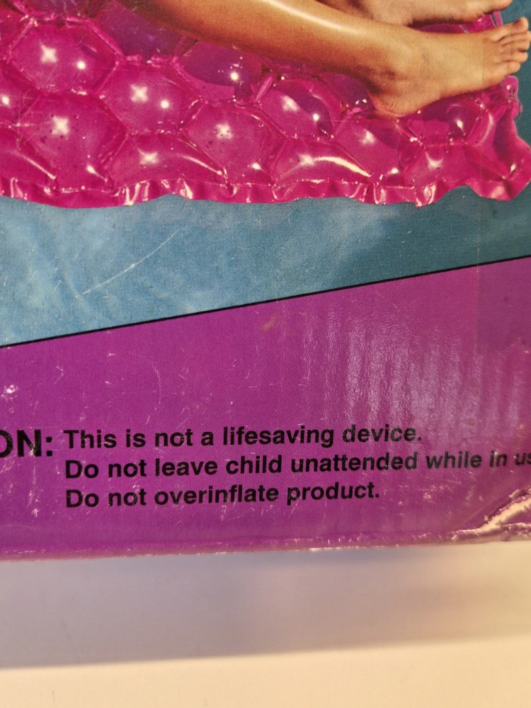 Vintage 1996 Sunco Honeycomb Roll-up Float Pool Float L-8288