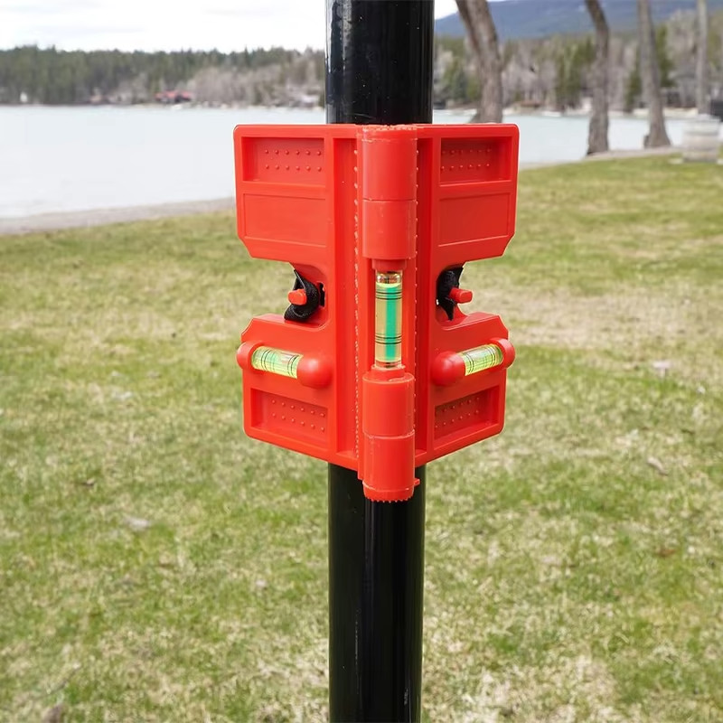 Magnetic Column Level, Adjustable Folding Column Level with Elastic Ring Level!!