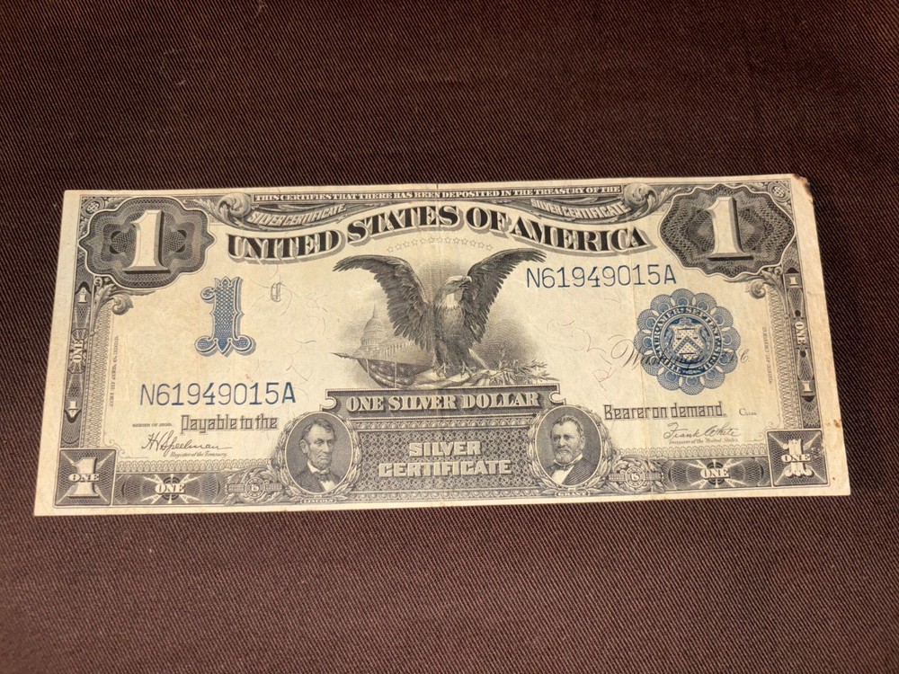 1899 Black Eagle $1 Silver Certificate
