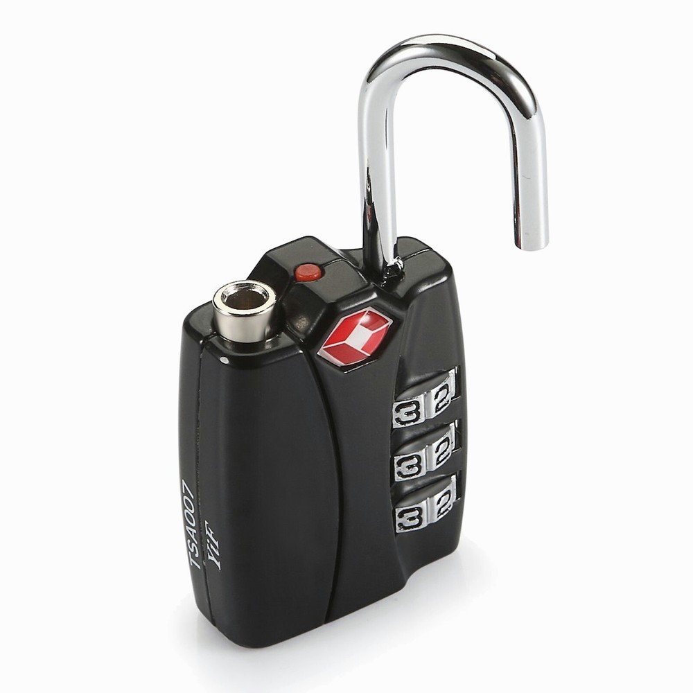 Metal Code Lock Mini Coded Keyed Anti-Theft Locks Travel TSA Luggage Lock