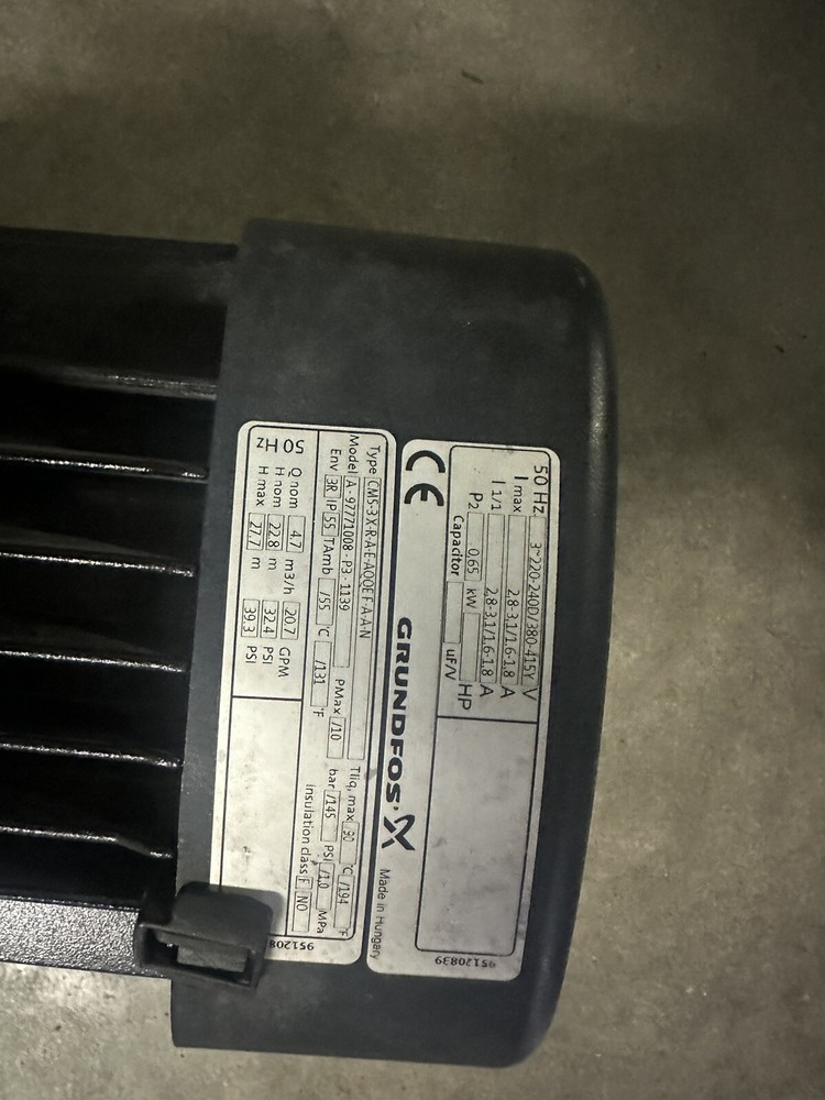 grundfos circulator pump