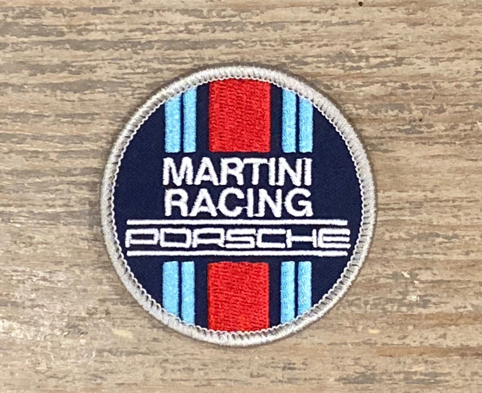 Retro Porsche Martini Racing Patch