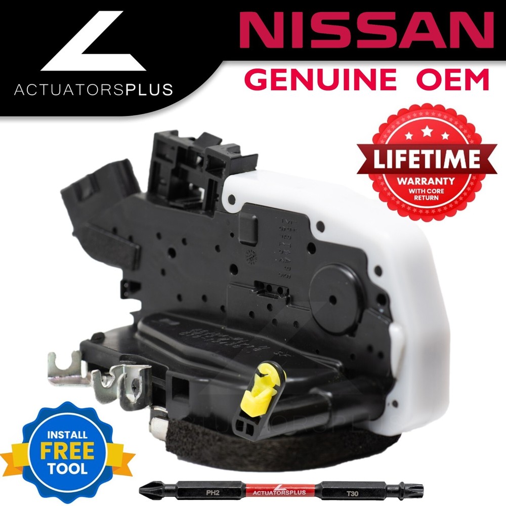 Nissan Rogue Genuine OEM Front Left Door Lock Actuator 2008-2013 **Lifetime Wnty