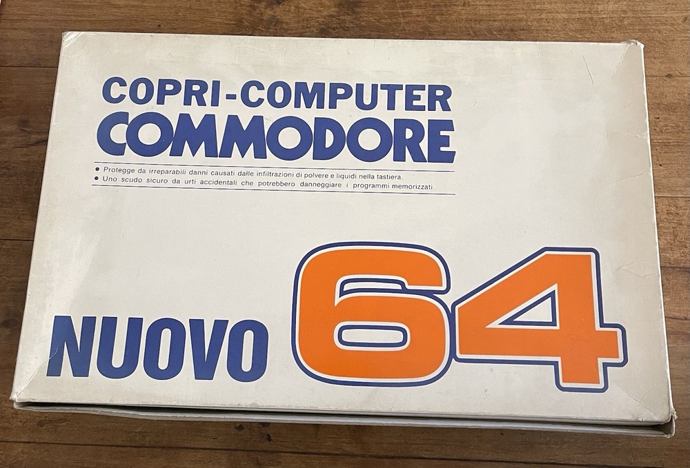 Computer Cover New Commodore 64 Boxed New Stock Back Dust Plastic