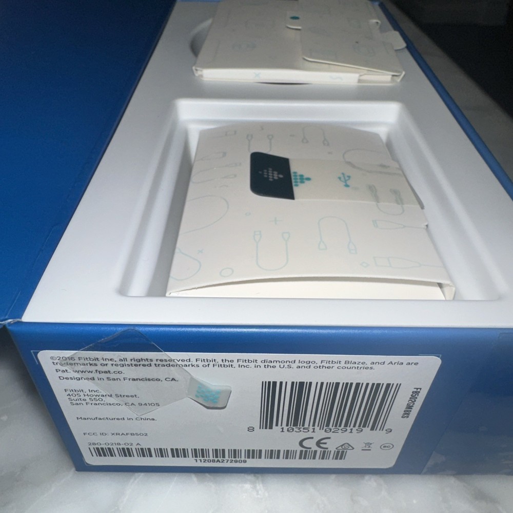 FITBIT BLAZE Empty Box ONLY Gunmetal Series