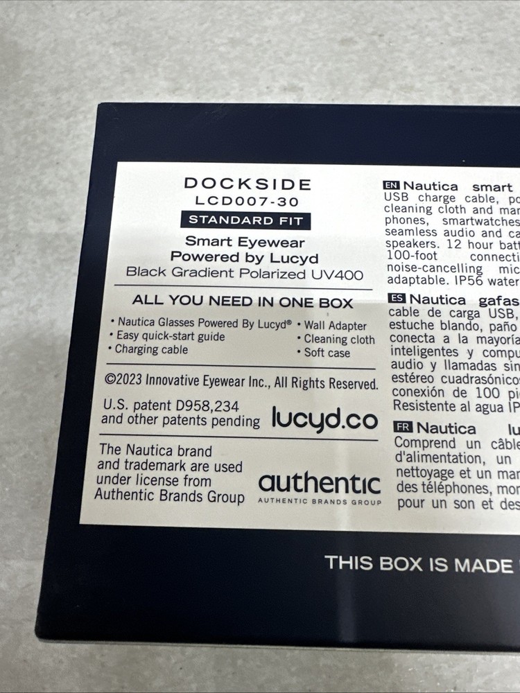 Nautica - Smart Eyewear Powered by Lucyd - Dockside